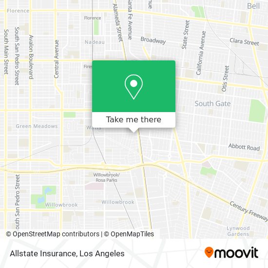 Allstate Insurance map