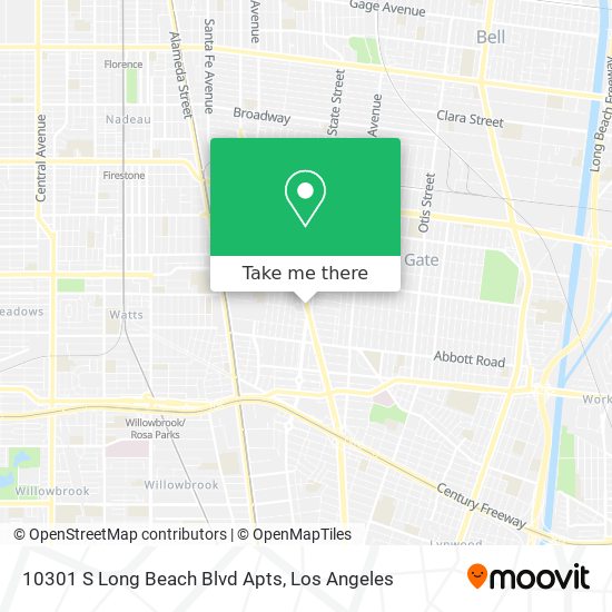 10301 S Long Beach Blvd Apts map