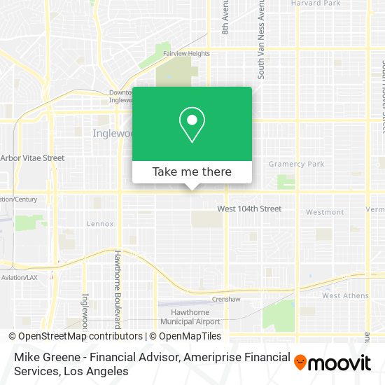 Mapa de Mike Greene - Financial Advisor, Ameriprise Financial Services