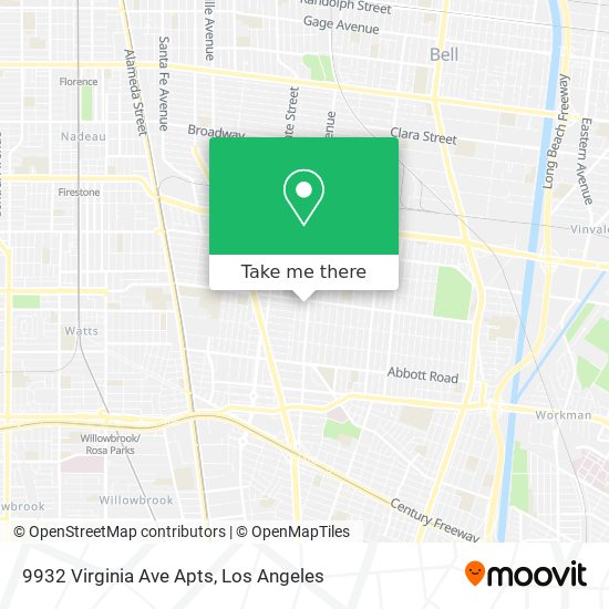 9932 Virginia Ave Apts map