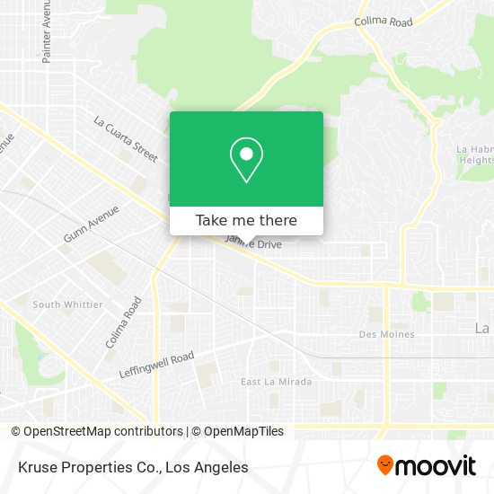 Kruse Properties Co. map