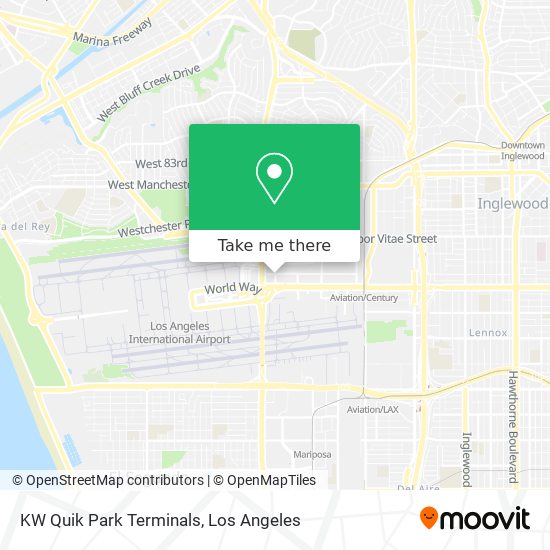 Mapa de KW Quik Park Terminals