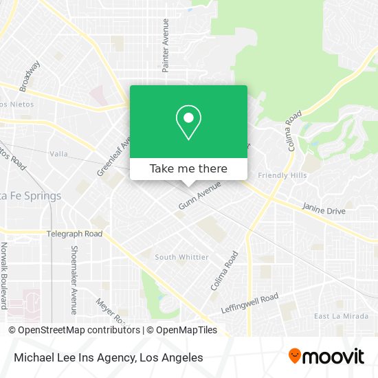 Michael Lee Ins Agency map