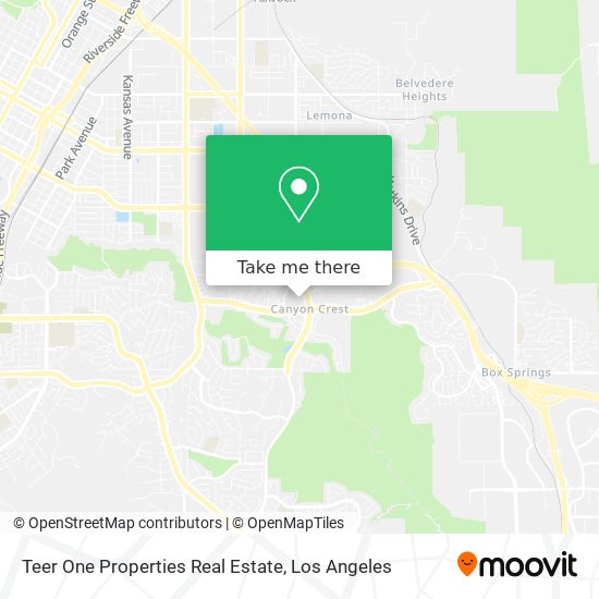 Teer One Properties Real Estate map