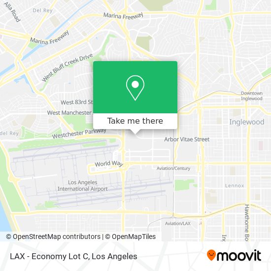 Mapa de LAX - Economy Lot C