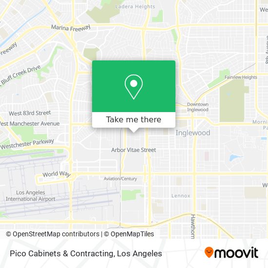 Pico Cabinets & Contracting map