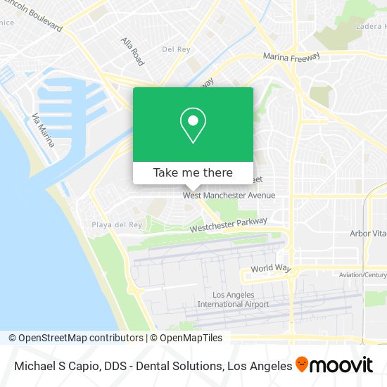 Mapa de Michael S Capio, DDS - Dental Solutions