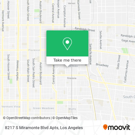 8217 S Miramonte Blvd Apts map