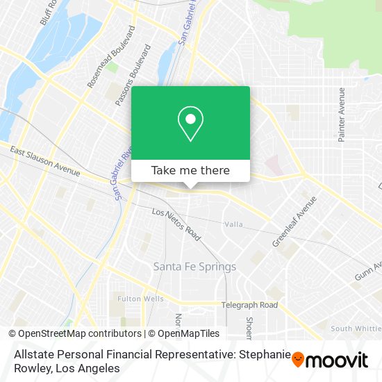 Mapa de Allstate Personal Financial Representative: Stephanie Rowley