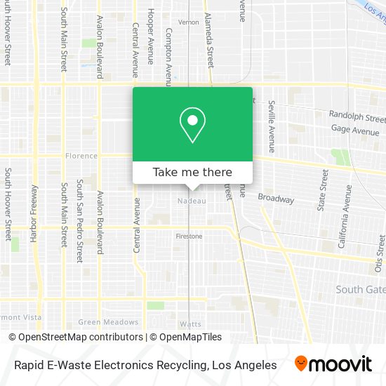 Rapid E-Waste Electronics Recycling map
