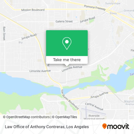 Law Office of Anthony Contreras map