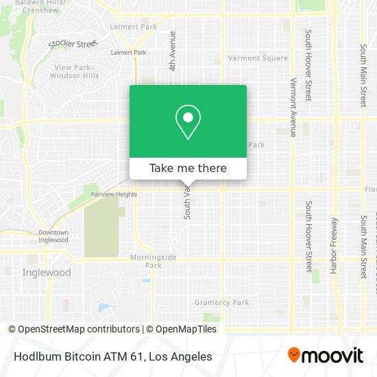 Hodlbum Bitcoin ATM 61 map