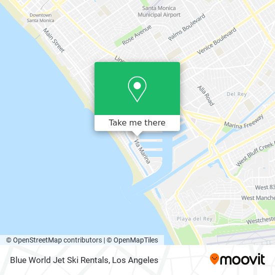 Blue World Jet Ski Rentals map