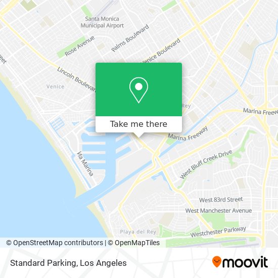 Mapa de Standard Parking