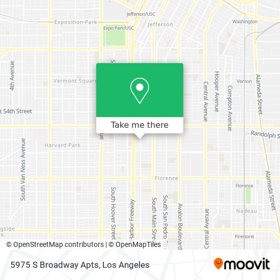 Mapa de 5975 S Broadway Apts