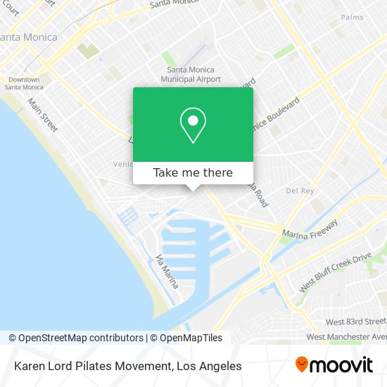 Mapa de Karen Lord Pilates Movement