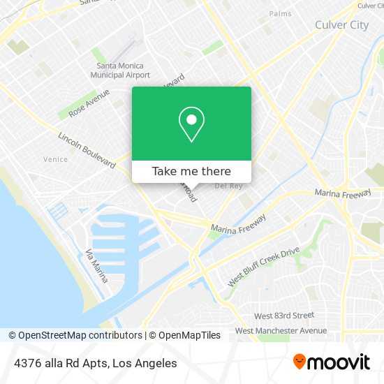 Mapa de 4376 alla Rd Apts