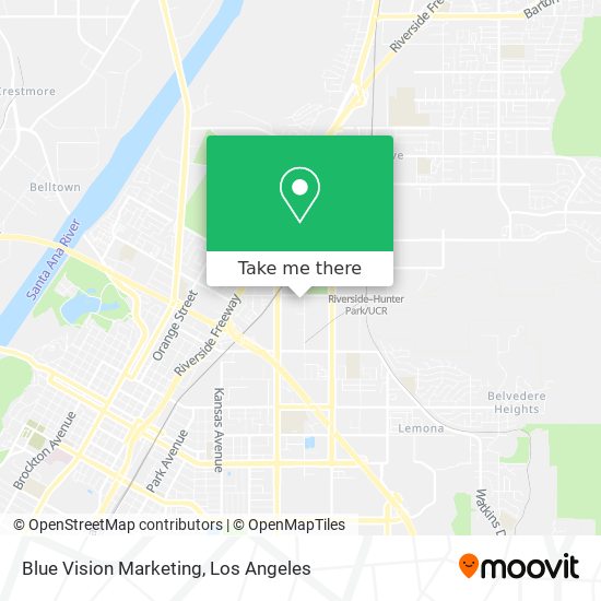 Blue Vision Marketing map