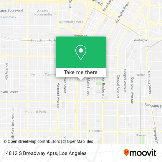 4812 S Broadway Apts map