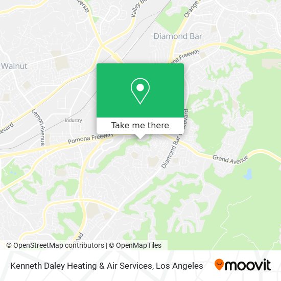 Kenneth Daley Heating & Air Services map