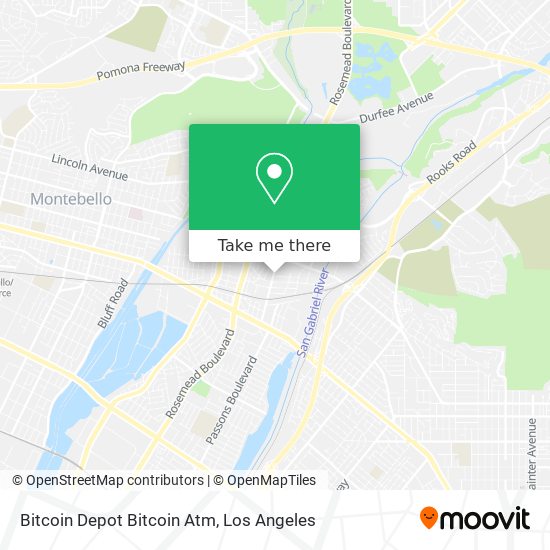 Mapa de Bitcoin Depot Bitcoin Atm