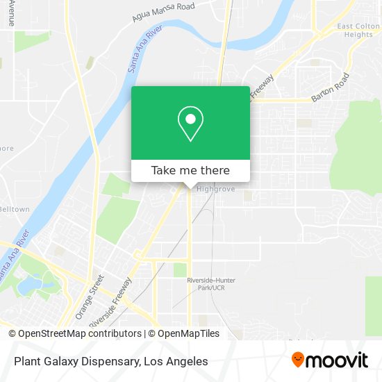 Mapa de Plant Galaxy Dispensary