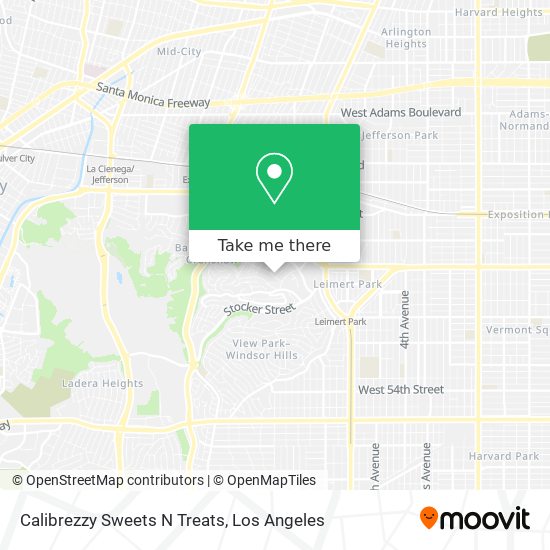 Calibrezzy Sweets N Treats map