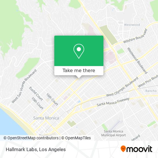 Hallmark Labs map