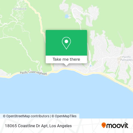 18065 Coastline Dr Apt map