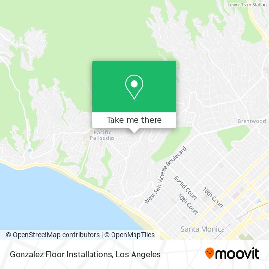 Mapa de Gonzalez Floor Installations