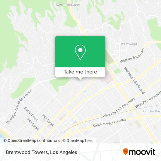 Mapa de Brentwood Towers