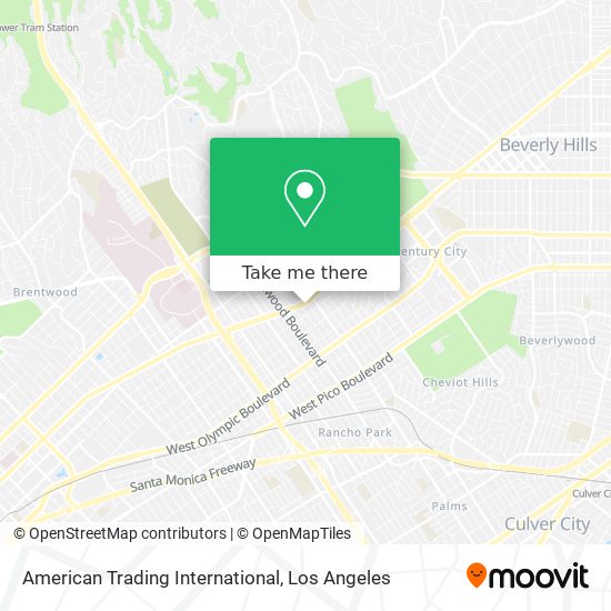 American Trading International map