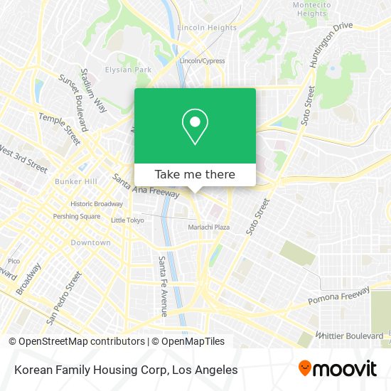 Mapa de Korean Family Housing Corp