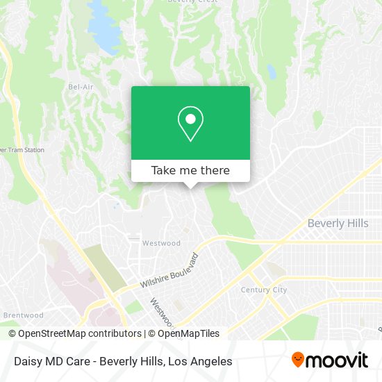 Daisy MD Care - Beverly Hills map