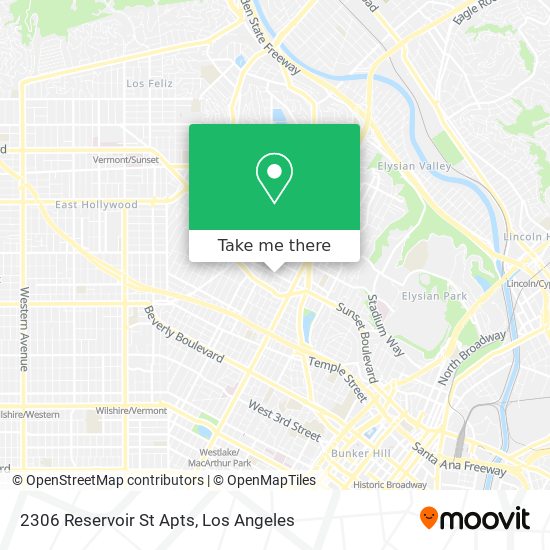 Mapa de 2306 Reservoir St Apts