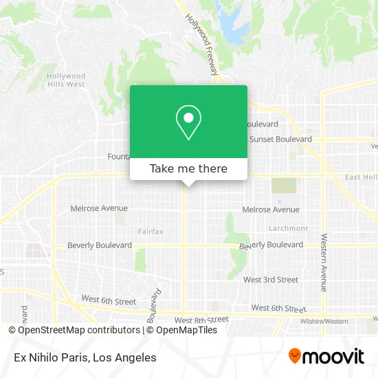 Mapa de Ex Nihilo Paris