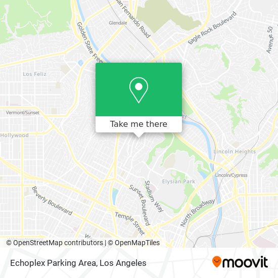 Echoplex Parking Area map