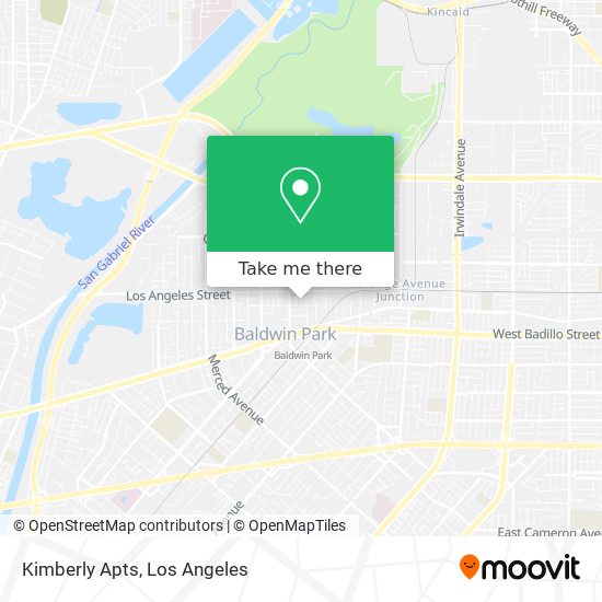 Kimberly Apts map