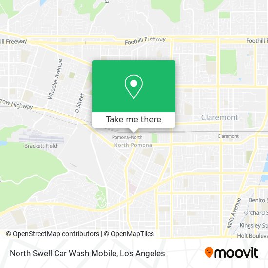 Mapa de North Swell Car Wash Mobile