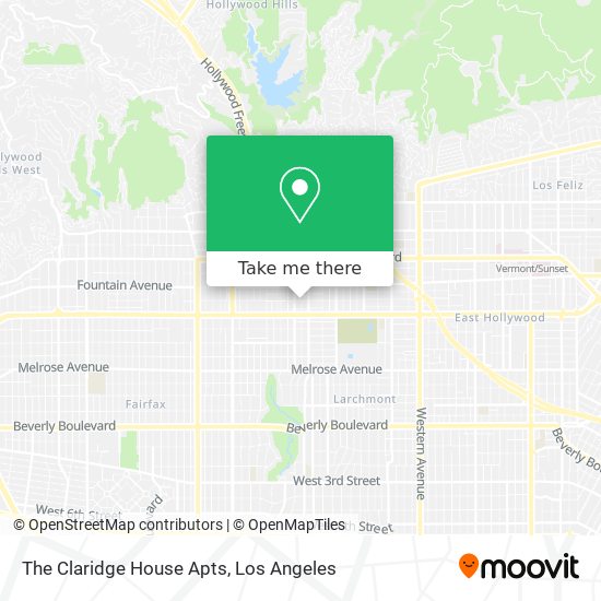 The Claridge House Apts map