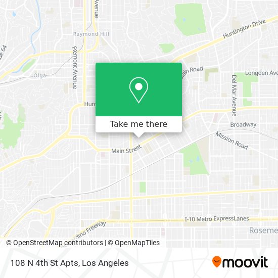 108 N 4th St Apts map