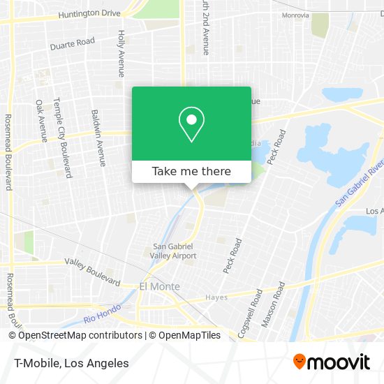 T-Mobile map