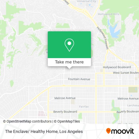 The Enclave/ Healthy Home map