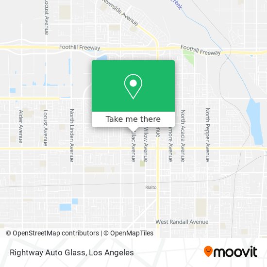 Rightway Auto Glass map