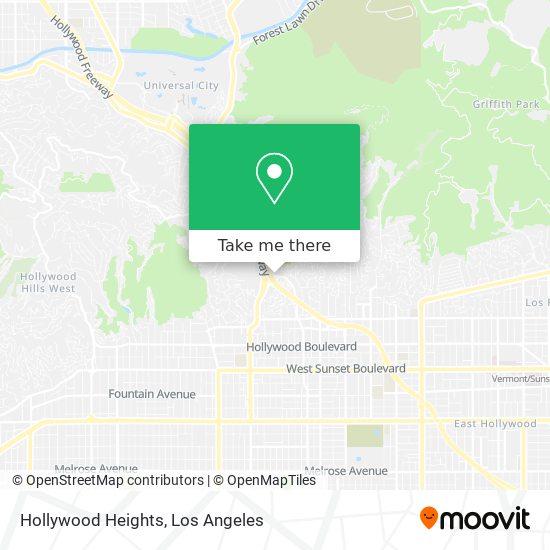 Mapa de Hollywood Heights