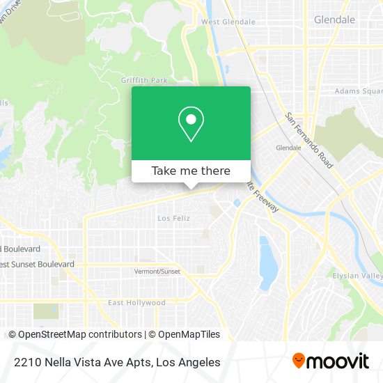 Mapa de 2210 Nella Vista Ave Apts