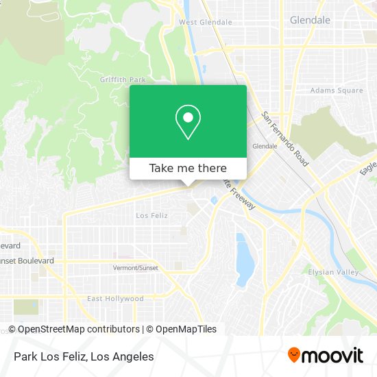 Mapa de Park Los Feliz