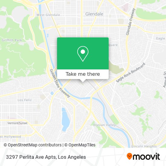 3297 Perlita Ave Apts map
