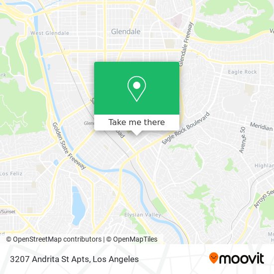 Mapa de 3207 Andrita St Apts