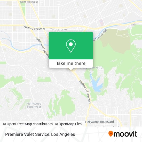 Premiere Valet Service map